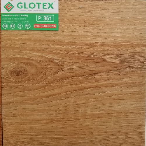 Sàn nhựa dán keo 3mm Glotex - 361