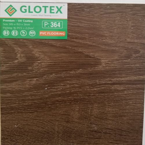 Sàn nhựa dán keo 3mm Glotex - 364